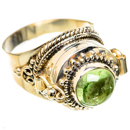 Prehnite Rings handcrafted by Ana Silver Co - RING123332 - Photo 2