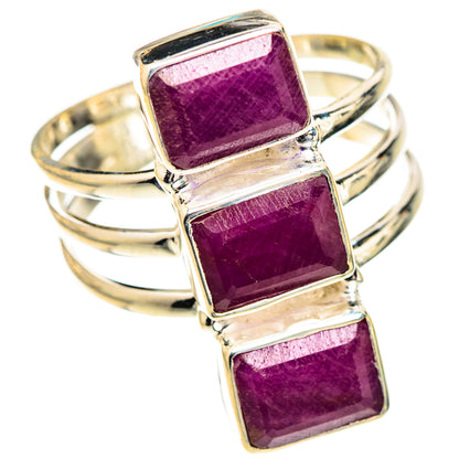 Ruby Rings handcrafted by Ana Silver Co - RING123336 - Photo 2
