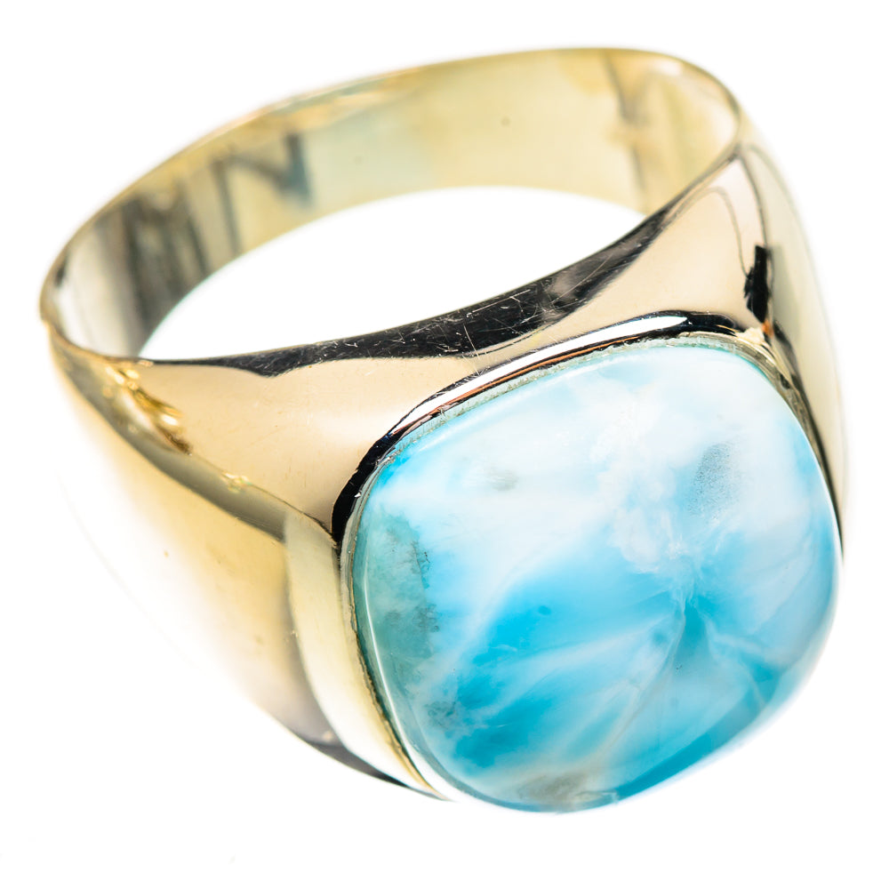 Larimar Rings handcrafted by Ana Silver Co - RING123350 - Photo 2