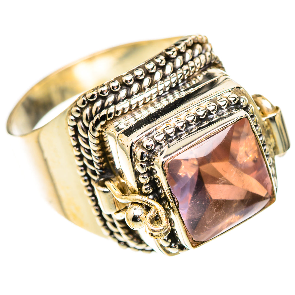 Color Change Alexandrite Rings handcrafted by Ana Silver Co - RING123356 - Photo 2
