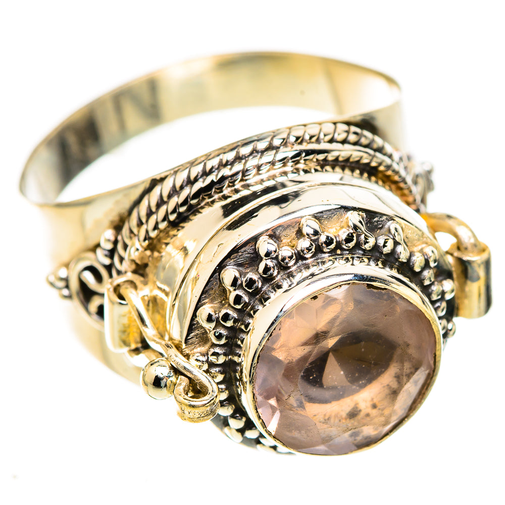 Rose Quartz Rings handcrafted by Ana Silver Co - RING123373 - Photo 2