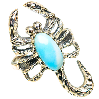 Larimar Rings handcrafted by Ana Silver Co - RING123399 - Photo 2