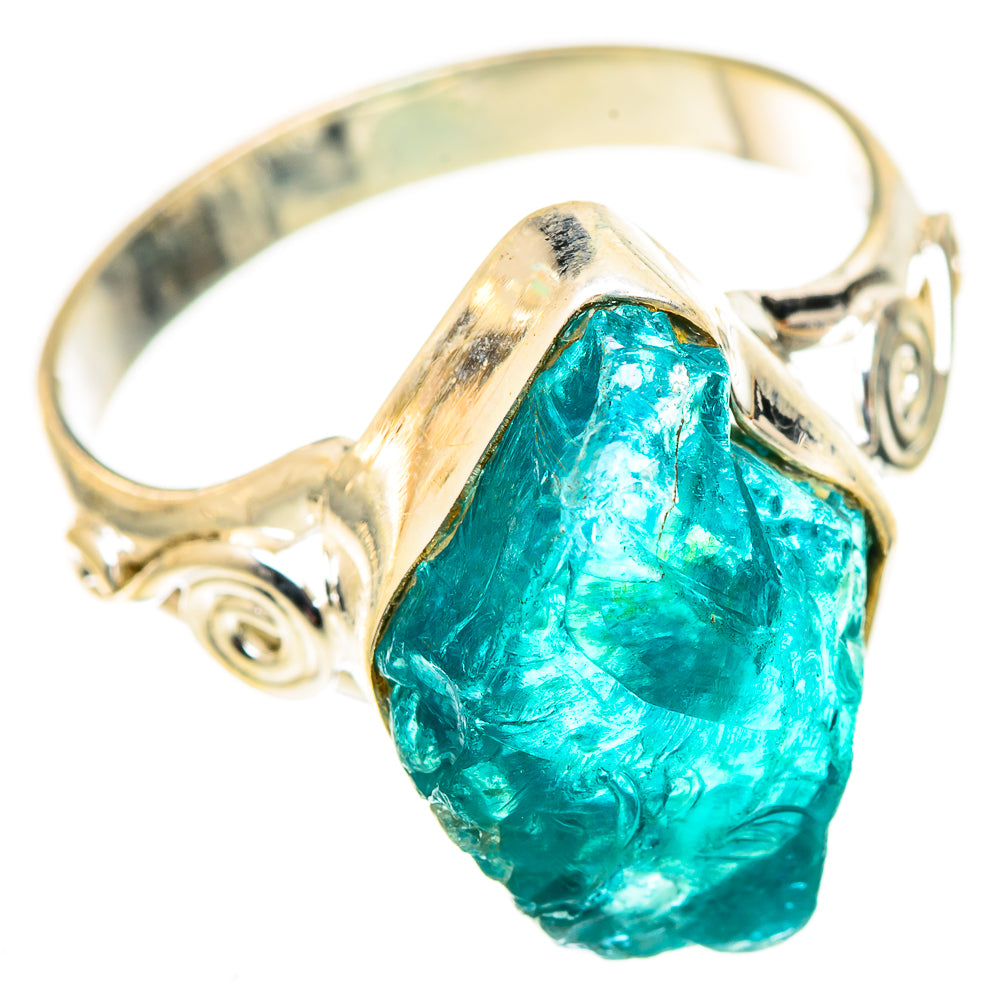 Apatite Rings handcrafted by Ana Silver Co - RING123418 - Photo 2