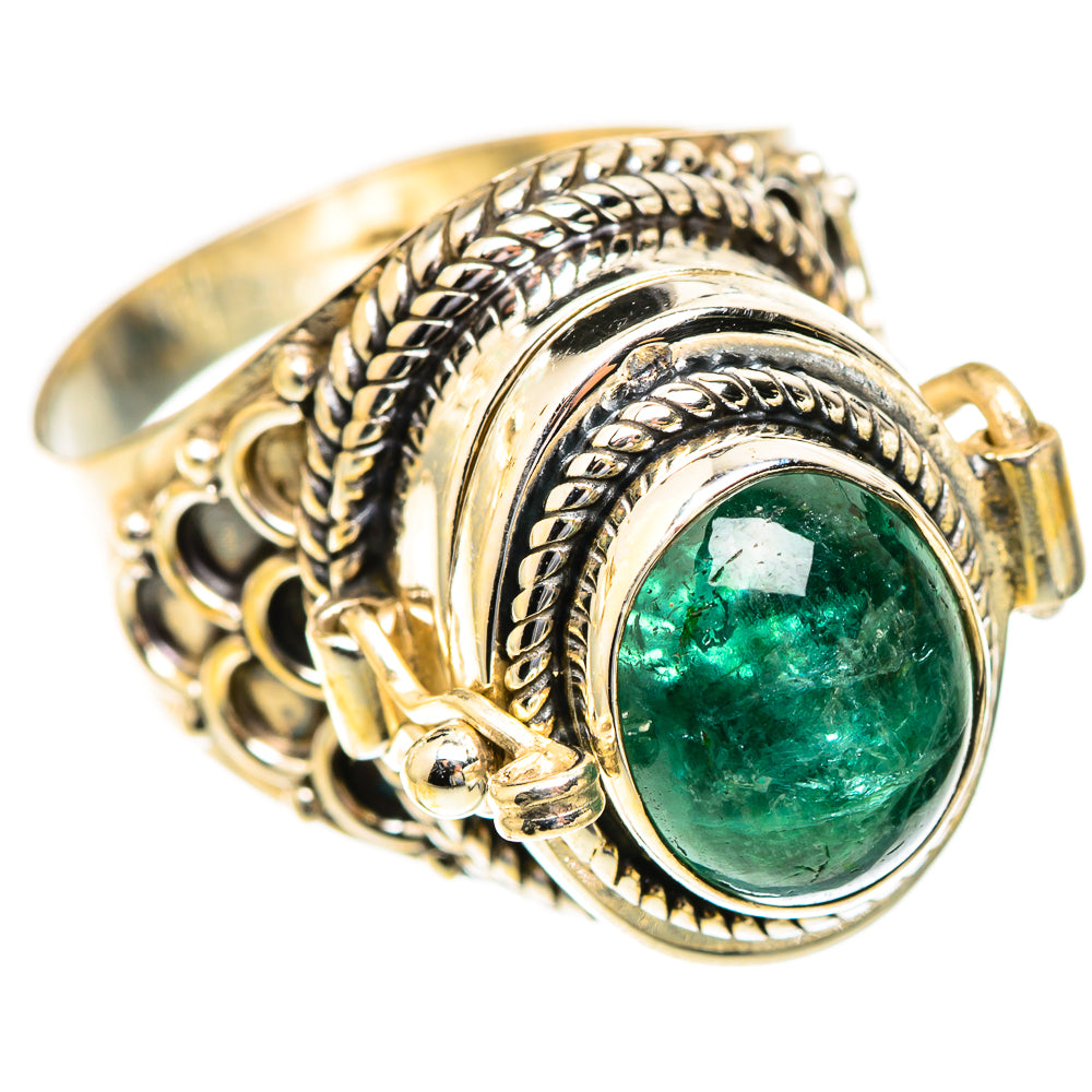 Green Aventurine Rings handcrafted by Ana Silver Co - RING123422 - Photo 2