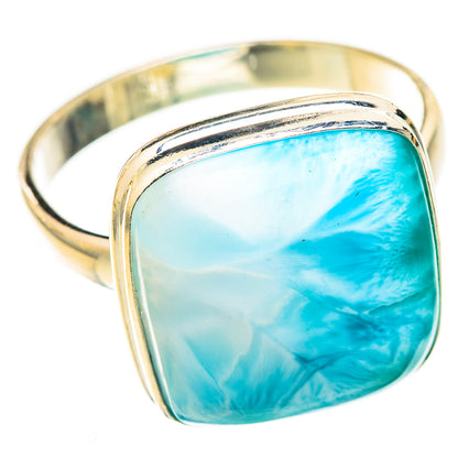 Larimar Rings handcrafted by Ana Silver Co - RING123432 - Photo 2