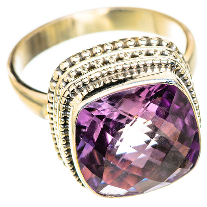 Amethyst Rings handcrafted by Ana Silver Co - RING123442 - Photo 2