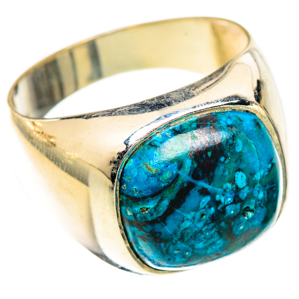 Shattuckite Rings handcrafted by Ana Silver Co - RING123447 - Photo 2