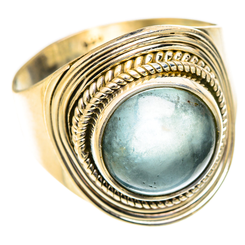 Aquamarine Rings handcrafted by Ana Silver Co - RING123460 - Photo 2
