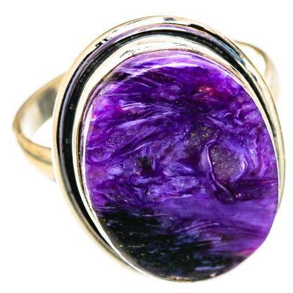 Charoite Rings handcrafted by Ana Silver Co - RING123464 - Photo 2