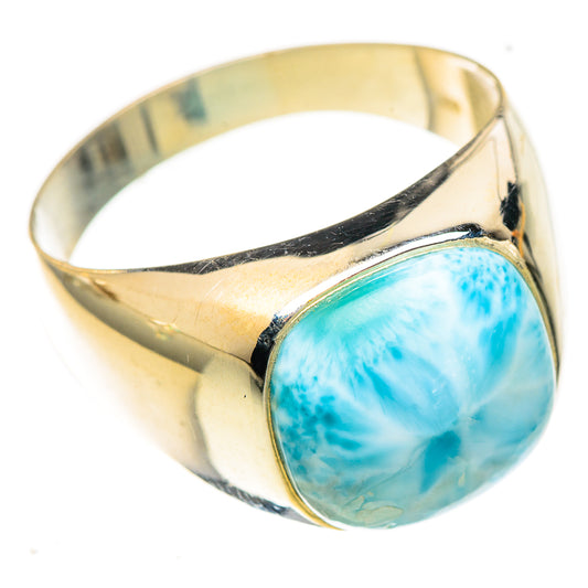 Larimar Rings handcrafted by Ana Silver Co - RING123468 - Photo 2