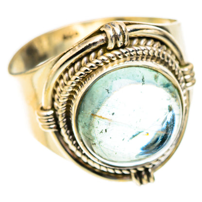 Aquamarine Rings handcrafted by Ana Silver Co - RING123474 - Photo 2