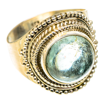 Aquamarine Rings handcrafted by Ana Silver Co - RING123478 - Photo 2