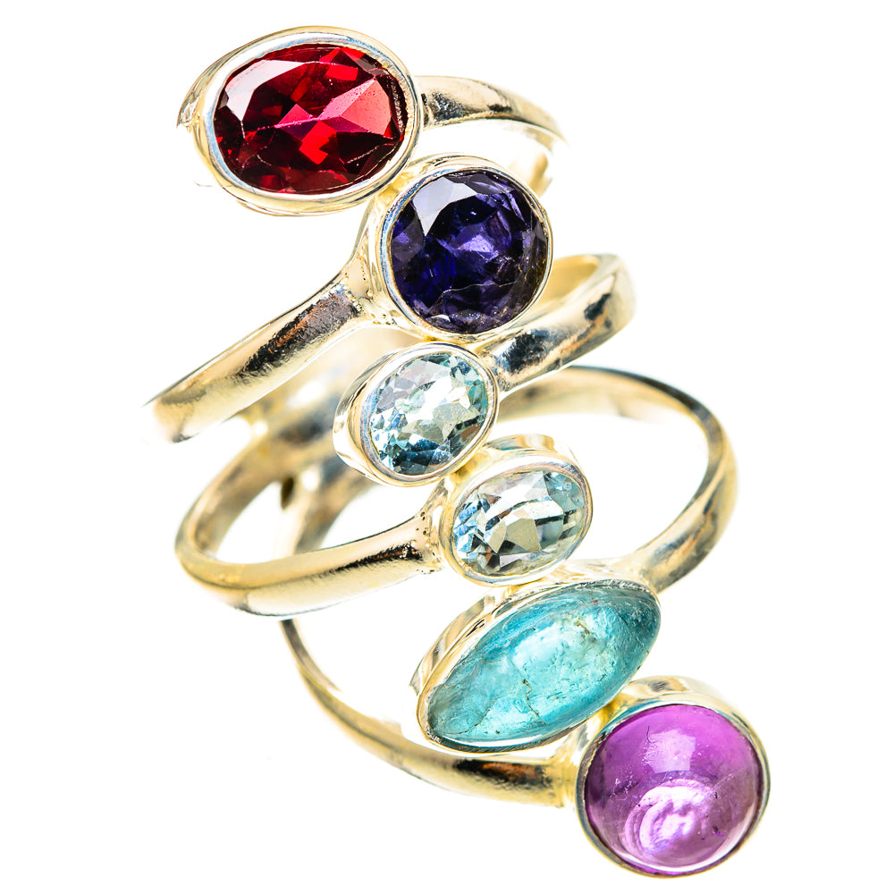 Apatite Rings handcrafted by Ana Silver Co - RING123526 - Photo 2
