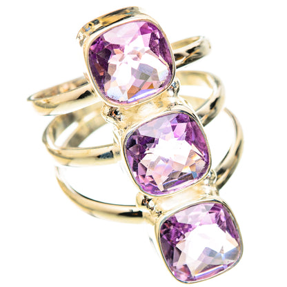 Amethyst Rings handcrafted by Ana Silver Co - RING123544 - Photo 2