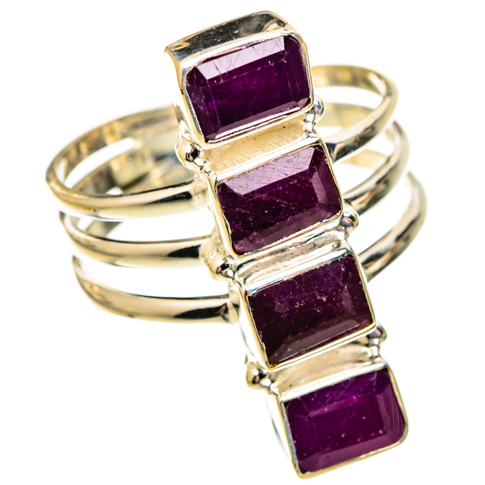 Ruby Rings handcrafted by Ana Silver Co - RING123556 - Photo 2
