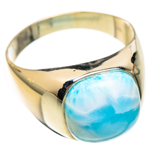 Larimar Rings handcrafted by Ana Silver Co - RING123588 - Photo 2