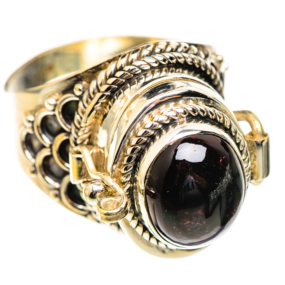 Garnet Rings handcrafted by Ana Silver Co - RING123599 - Photo 2