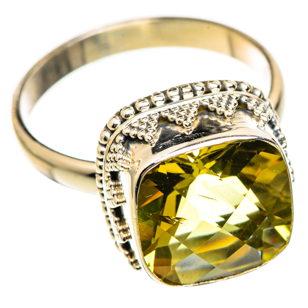 Citrine Rings handcrafted by Ana Silver Co - RING123606 - Photo 2
