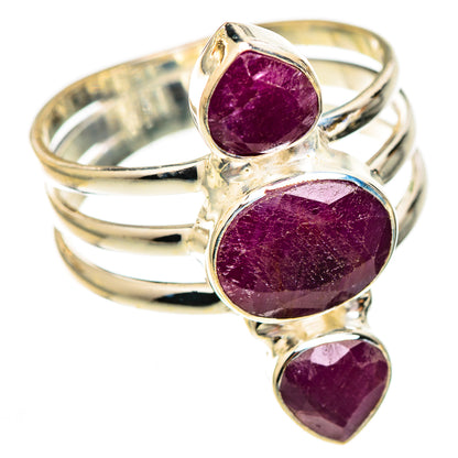 Ruby Rings handcrafted by Ana Silver Co - RING123618 - Photo 2