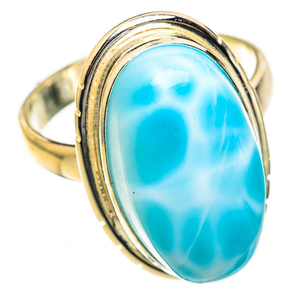 Larimar Rings handcrafted by Ana Silver Co - RING123632 - Photo 2