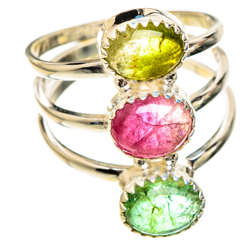 Tourmaline Rings handcrafted by Ana Silver Co - RING123646 - Photo 2