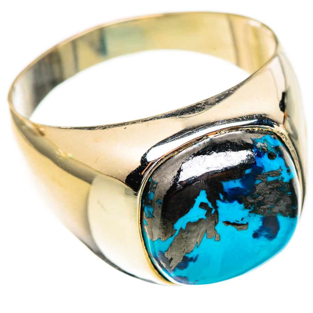 Shattuckite Rings handcrafted by Ana Silver Co - RING123651 - Photo 2