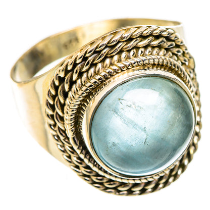 Aquamarine Rings handcrafted by Ana Silver Co - RING123671 - Photo 2