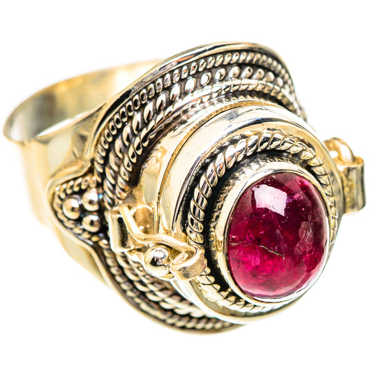 Pink Tourmaline Rings handcrafted by Ana Silver Co - RING123679 - Photo 2