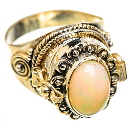 Ethiopian Opal Rings handcrafted by Ana Silver Co - RING123684 - Photo 2