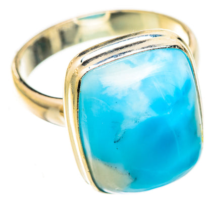Larimar Rings handcrafted by Ana Silver Co - RING123691 - Photo 2