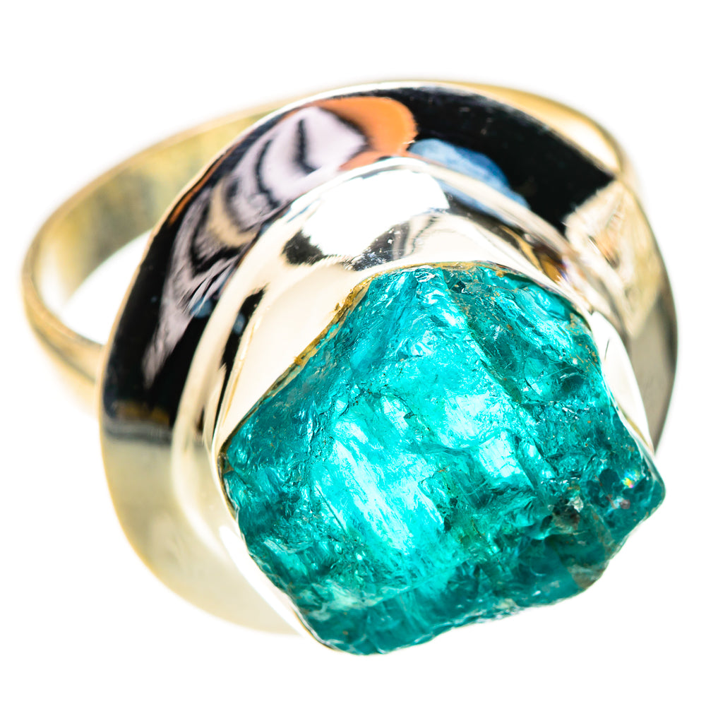 Apatite Rings handcrafted by Ana Silver Co - RING123706 - Photo 2