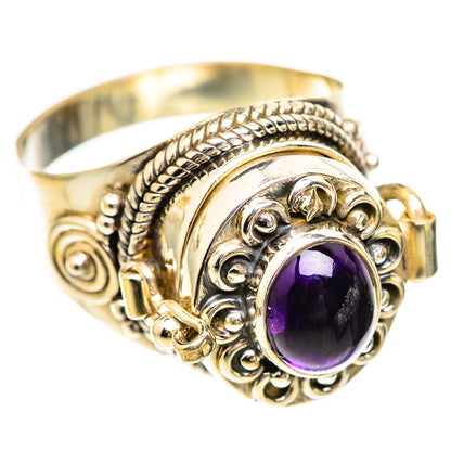 Amethyst Rings handcrafted by Ana Silver Co - RING123715 - Photo 2