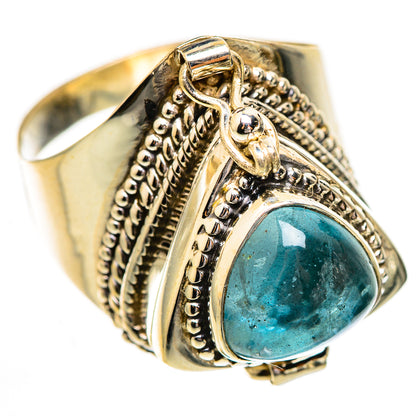 Aquamarine Rings handcrafted by Ana Silver Co - RING123722 - Photo 2