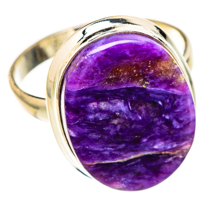 Charoite Rings handcrafted by Ana Silver Co - RING123739 - Photo 2