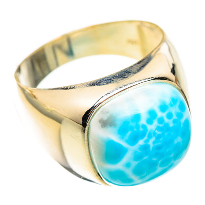 Larimar Rings handcrafted by Ana Silver Co - RING123743 - Photo 2