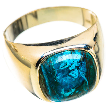 Chrysocolla Rings handcrafted by Ana Silver Co - RING123770 - Photo 2