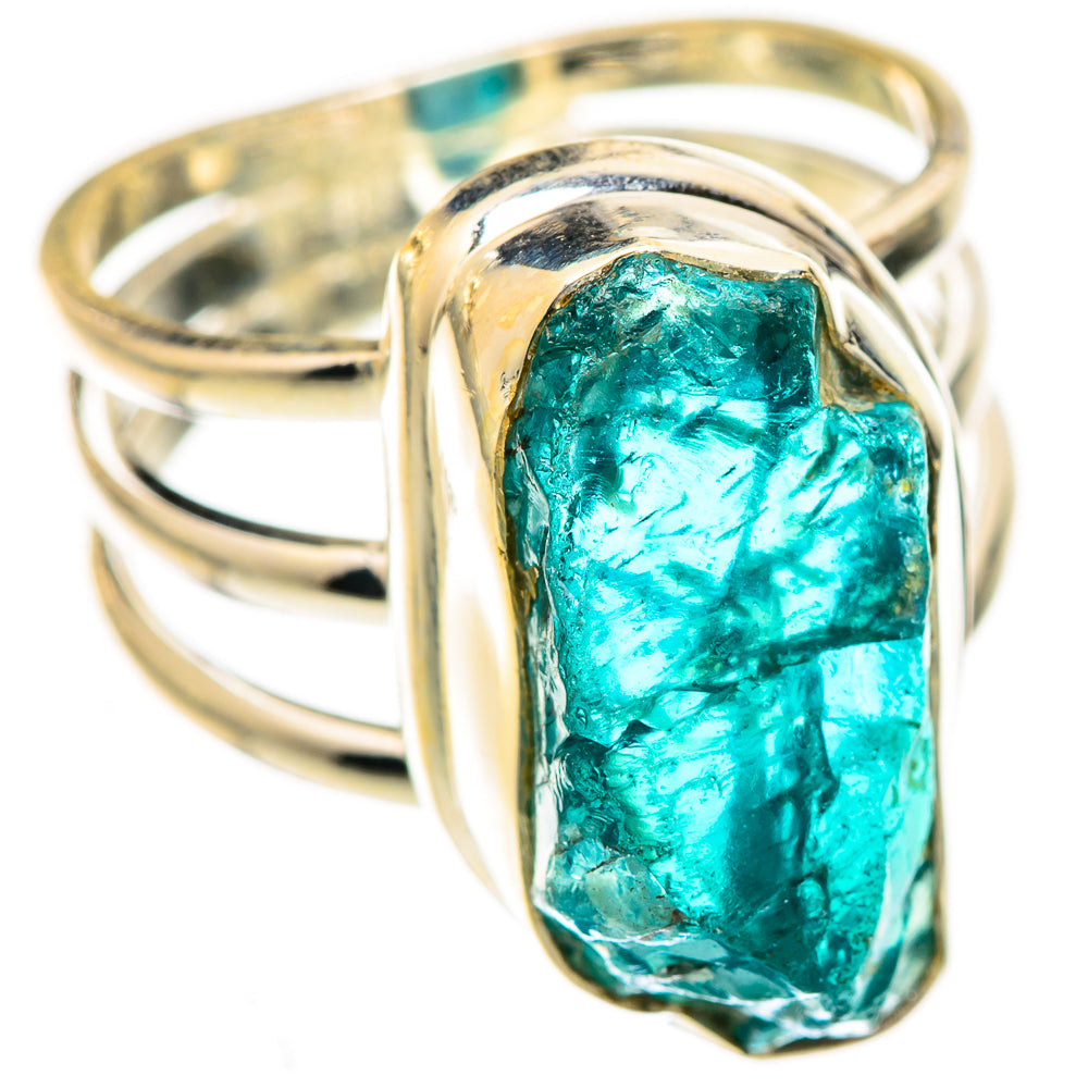 Apatite Rings handcrafted by Ana Silver Co - RING123781 - Photo 2