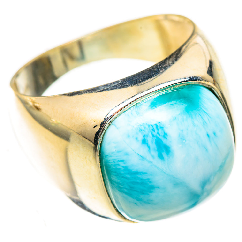 Larimar Rings handcrafted by Ana Silver Co - RING123782 - Photo 2