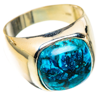 Shattuckite Rings handcrafted by Ana Silver Co - RING123789 - Photo 2