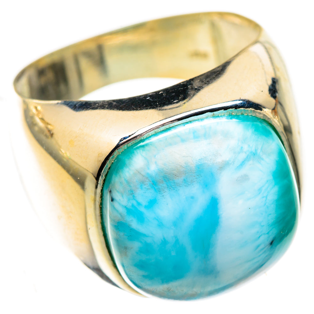 Larimar Rings handcrafted by Ana Silver Co - RING123794 - Photo 2