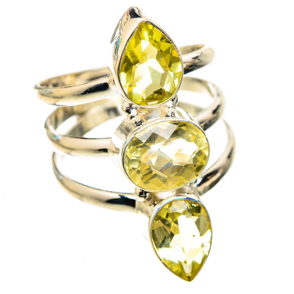 Citrine Rings handcrafted by Ana Silver Co - RING123826 - Photo 2