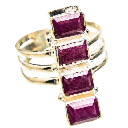 Ruby Rings handcrafted by Ana Silver Co - RING123838 - Photo 2