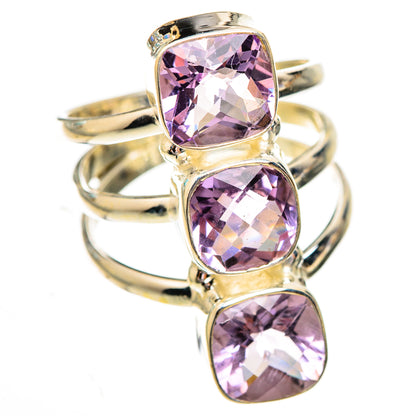 Amethyst Rings handcrafted by Ana Silver Co - RING123841 - Photo 2
