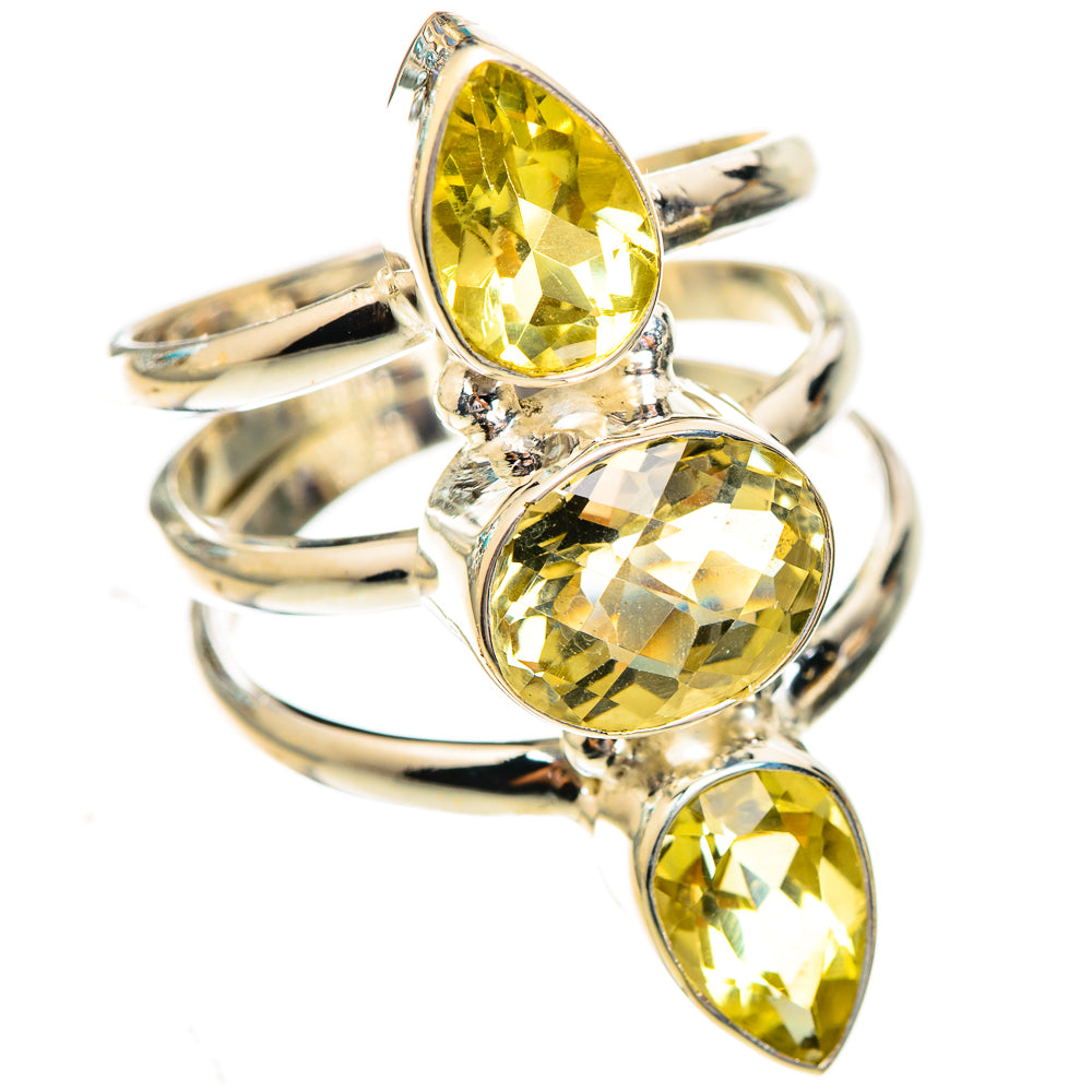 Citrine Rings handcrafted by Ana Silver Co - RING123850 - Photo 2