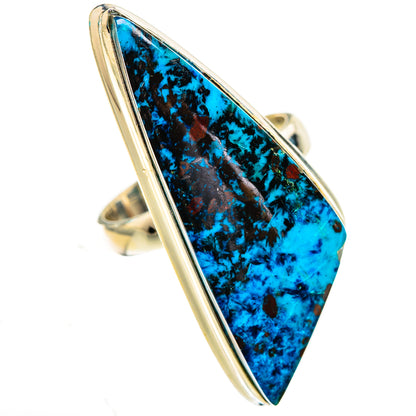 Shattuckite Rings handcrafted by Ana Silver Co - RING123862 - Photo 2