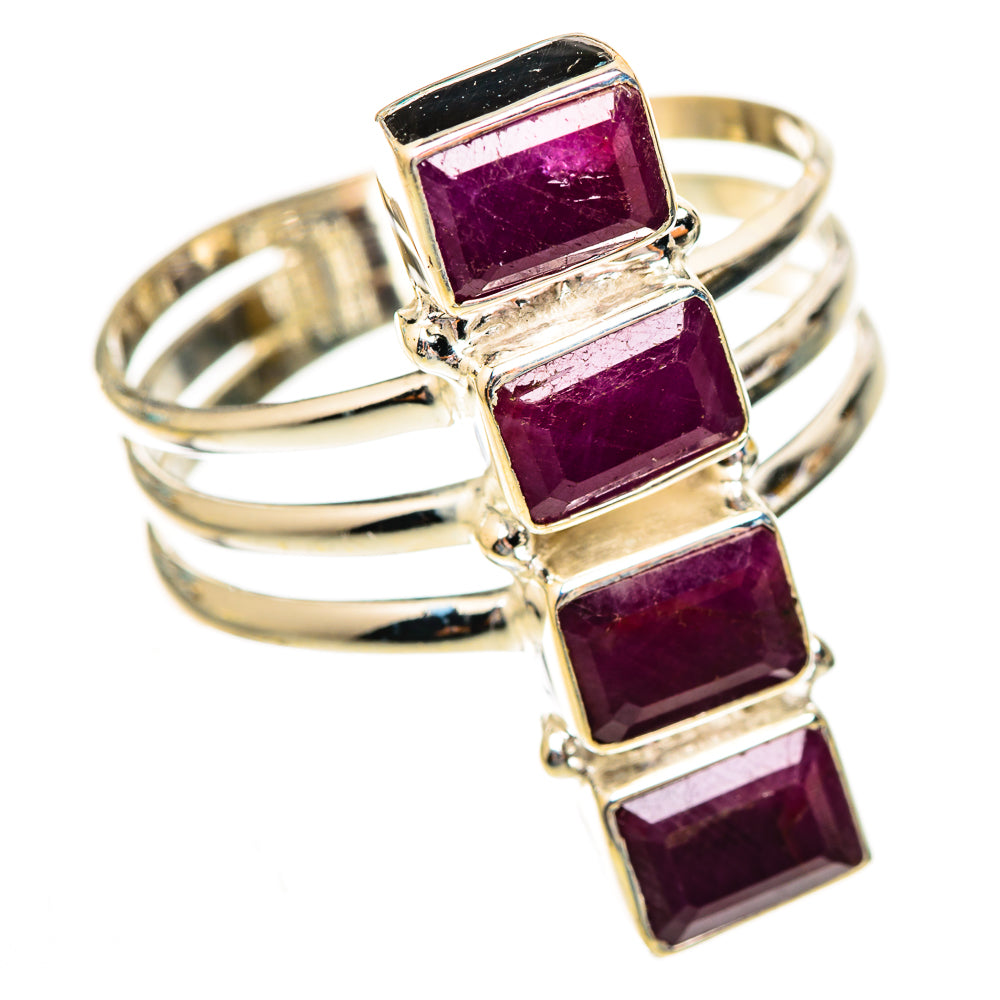 Ruby Rings handcrafted by Ana Silver Co - RING123866 - Photo 2