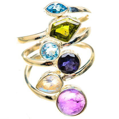 Amethyst Rings handcrafted by Ana Silver Co - RING123872 - Photo 2