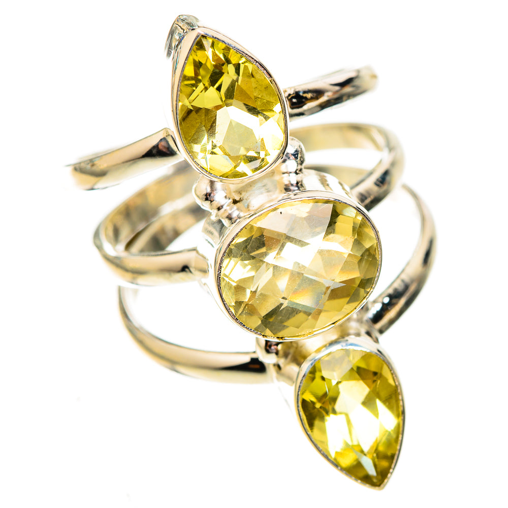 Citrine Rings handcrafted by Ana Silver Co - RING123890 - Photo 2