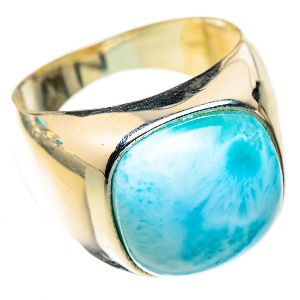 Larimar Rings handcrafted by Ana Silver Co - RING123898 - Photo 2