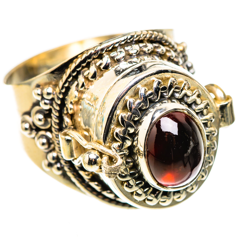 Garnet Rings handcrafted by Ana Silver Co - RING123909 - Photo 2